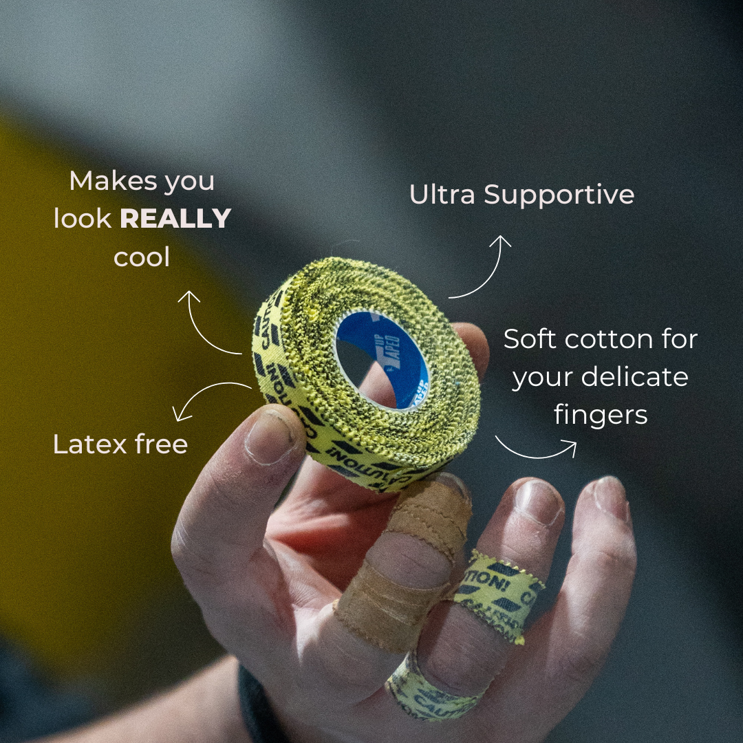 CAUTION Zinc Oxide Climbing Tape