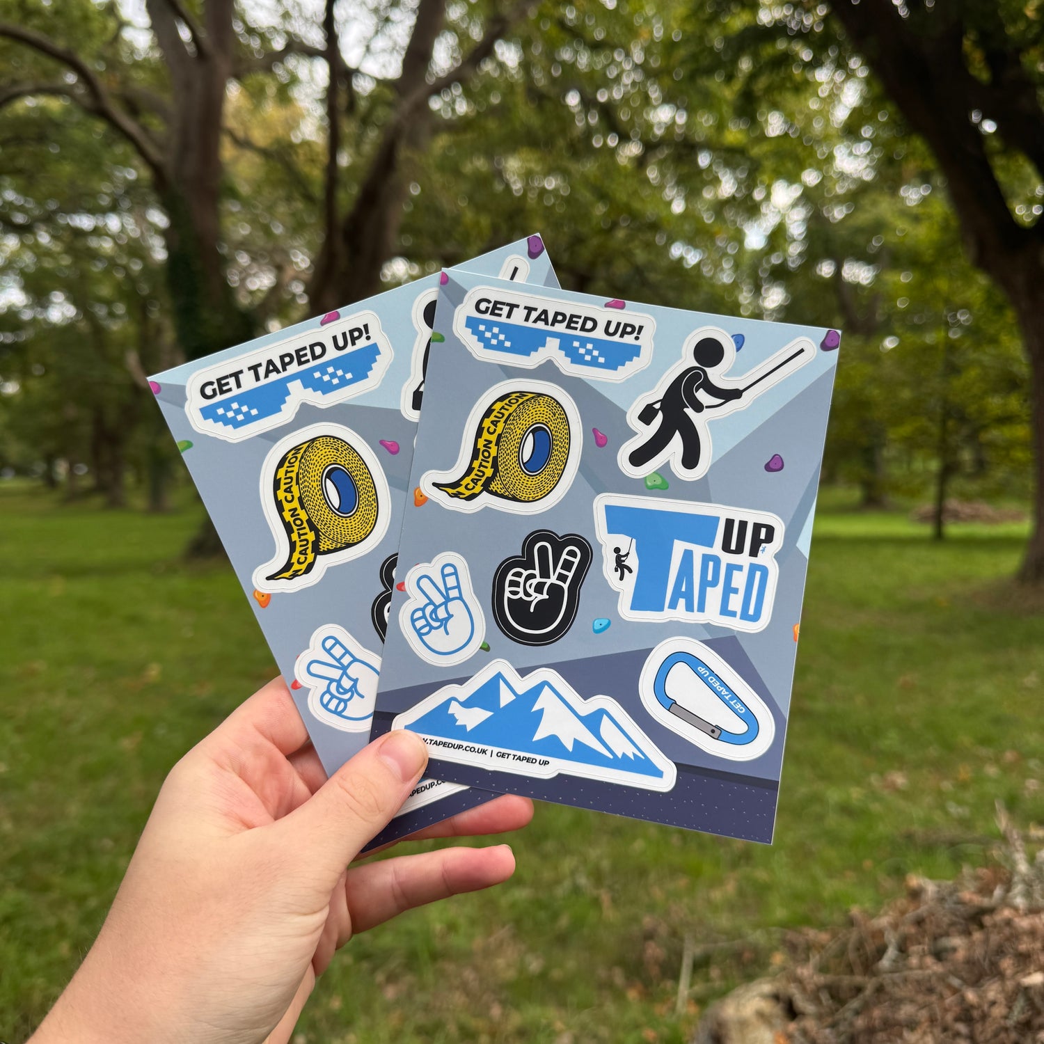 TapedUp Sticker Sheet